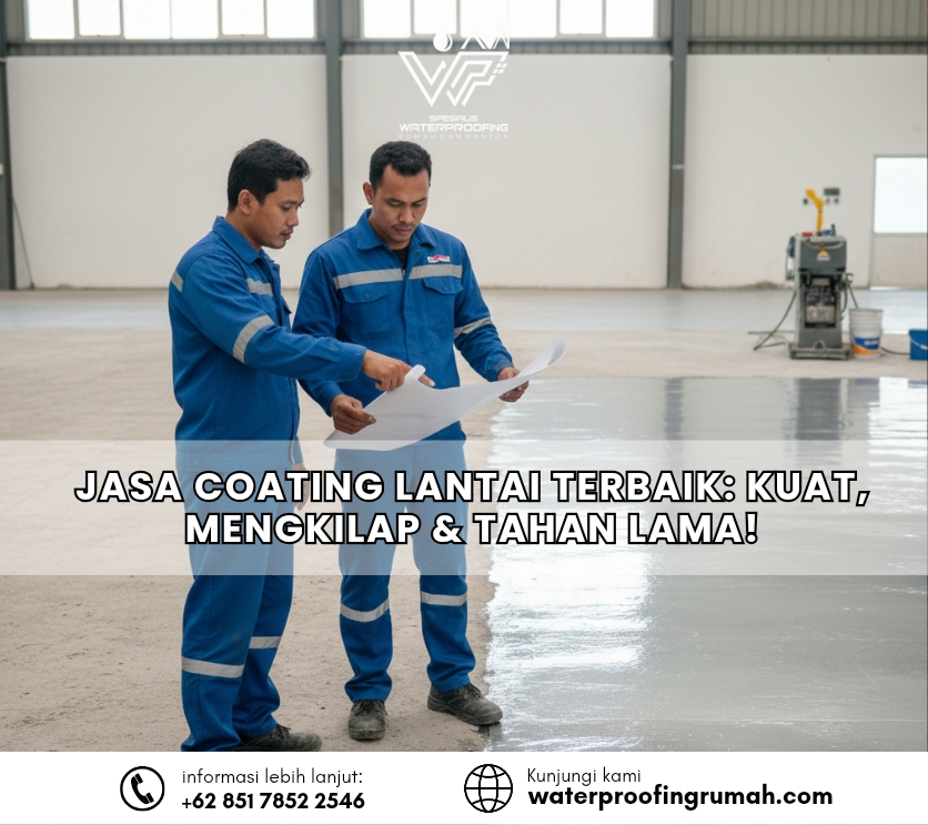 "Proses aplikasi jasa epoxy lantai profesional warna abu-abu gelap menggunakan teknik trowel tangan oleh teknisi berpengalaman."